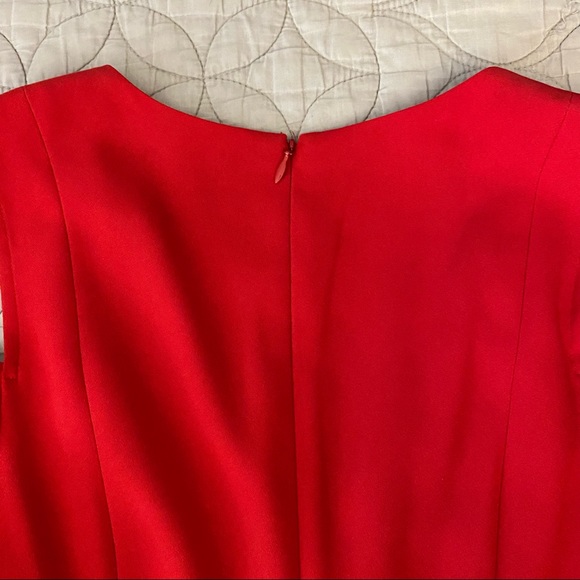 Club Monaco | Pernille Cold Shoulder Dress — Red | Size 0 - Picture 5 of 12